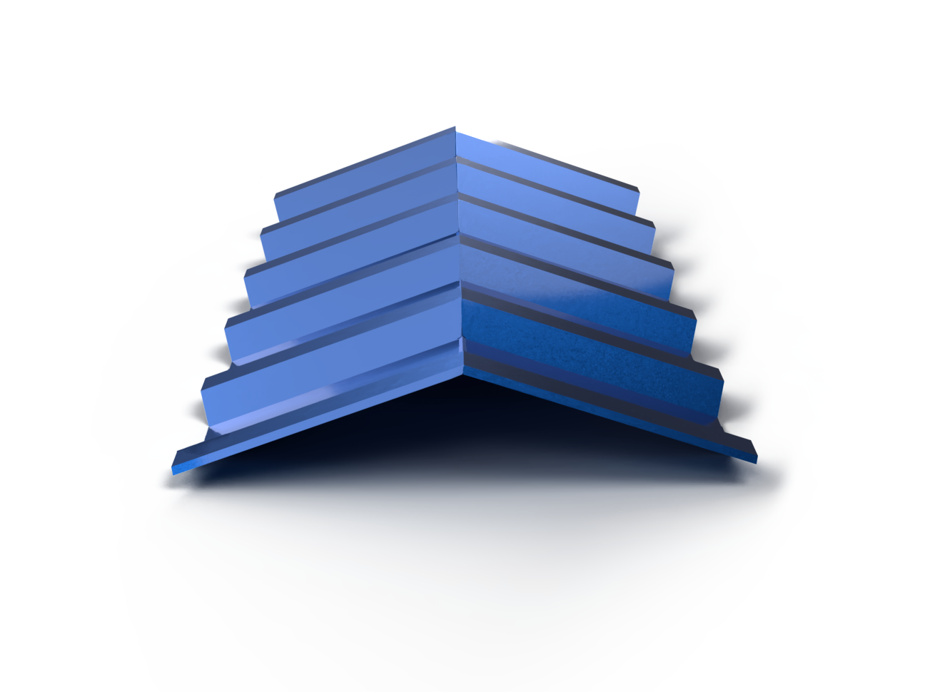 Cumbrera trapezoidal de Acero Transamérica